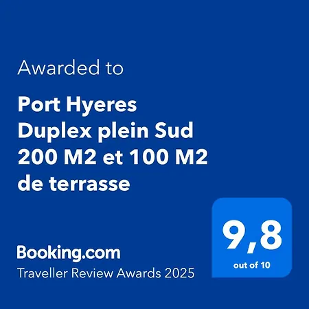 דירה Port Duplex Plein Sud 200 M2 Et 100 M2 De Terrasse *