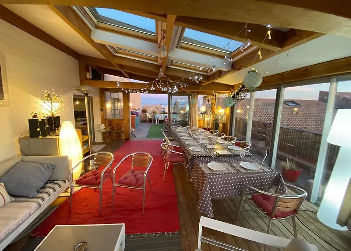 Port Duplex Plein Sud 200 M2 Et 100 M2 De Terrasse Apartment *